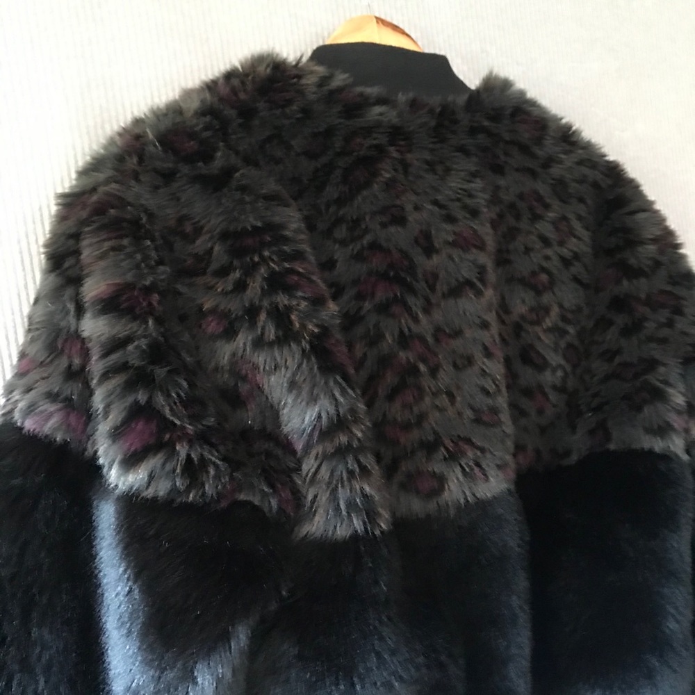 ARITZIA Golden Tna faux fur coat Mahoney Bomber - Picture 10 of 16